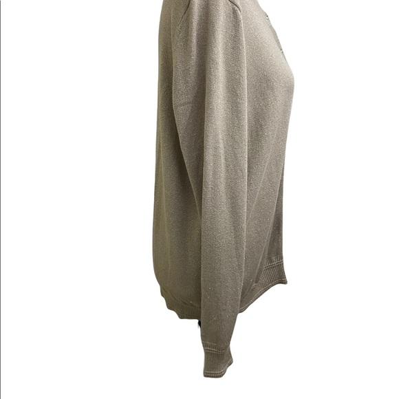 Fenn Wright Manson womens button down cardigan 1X plus size beige gold - Picture 4 of 13